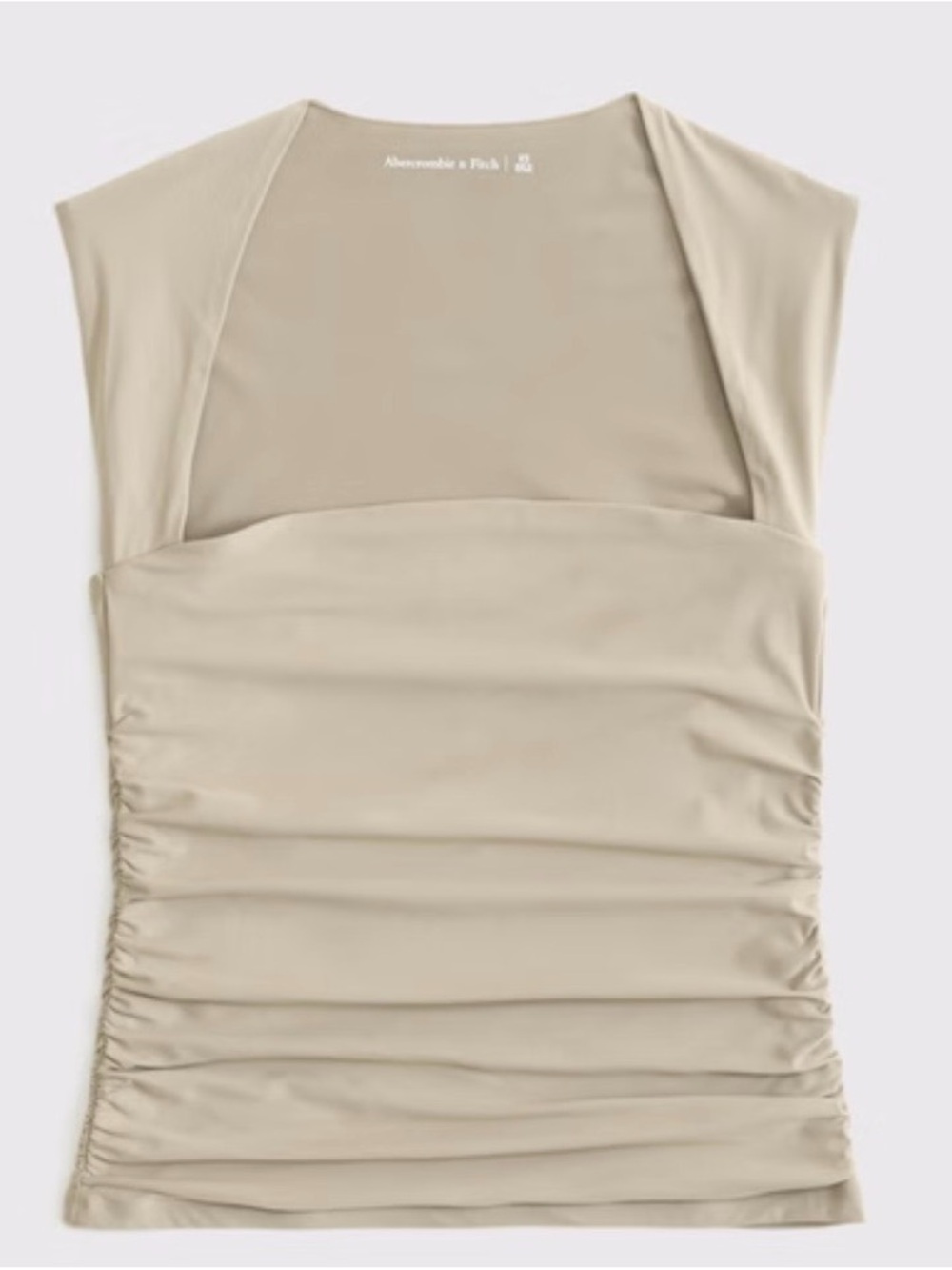 Abercrombie & Finch Ava Soft Matte Seamless Top - Olive Green. NWT - Picture 1 of 7